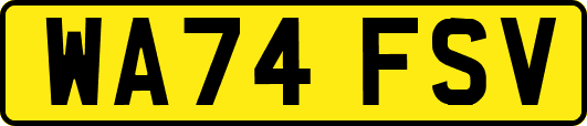 WA74FSV