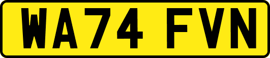 WA74FVN