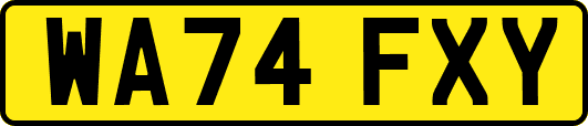 WA74FXY