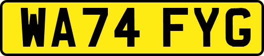 WA74FYG