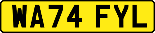 WA74FYL