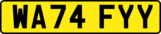 WA74FYY