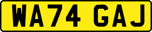 WA74GAJ