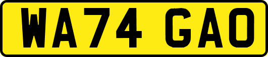 WA74GAO