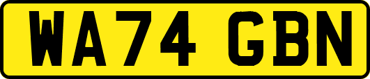 WA74GBN