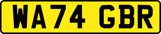 WA74GBR