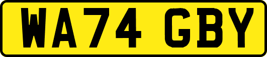 WA74GBY