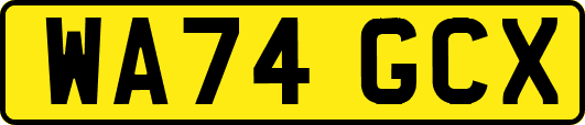 WA74GCX