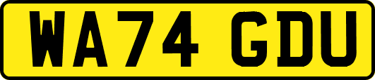 WA74GDU