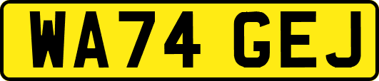 WA74GEJ