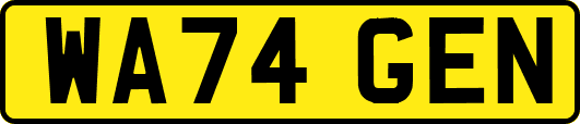 WA74GEN
