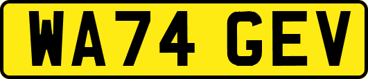 WA74GEV