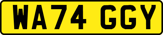 WA74GGY