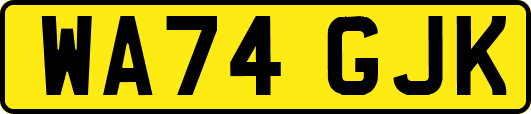 WA74GJK