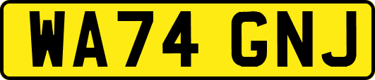 WA74GNJ