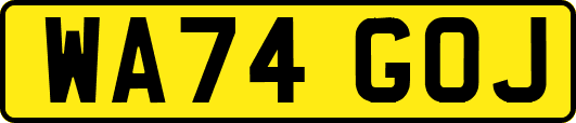 WA74GOJ