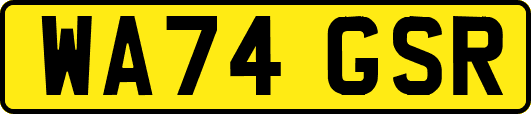 WA74GSR