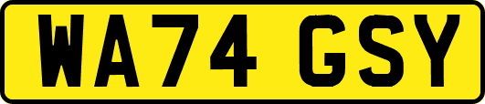 WA74GSY