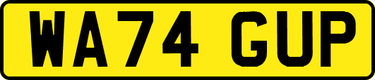 WA74GUP