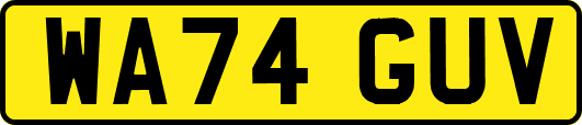 WA74GUV