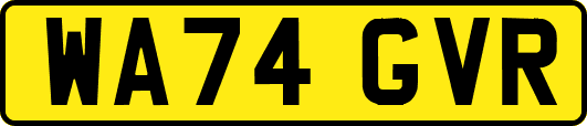WA74GVR