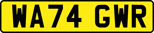 WA74GWR