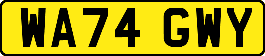 WA74GWY