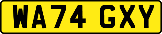 WA74GXY