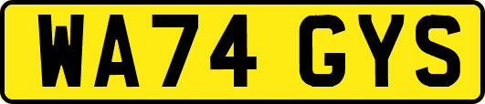 WA74GYS