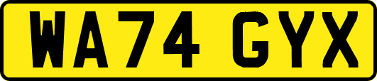 WA74GYX