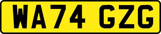 WA74GZG
