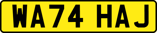 WA74HAJ