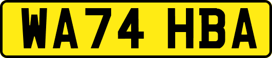 WA74HBA