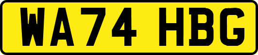 WA74HBG