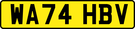 WA74HBV