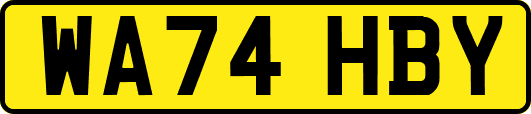 WA74HBY