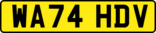 WA74HDV