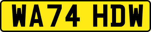 WA74HDW