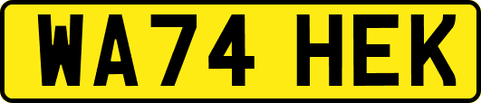 WA74HEK