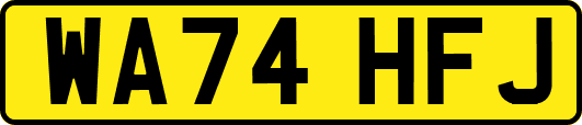 WA74HFJ