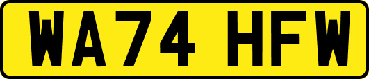 WA74HFW