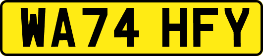 WA74HFY