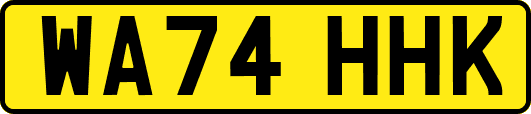 WA74HHK