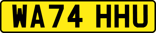 WA74HHU