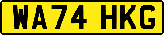 WA74HKG