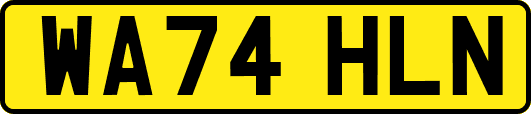 WA74HLN