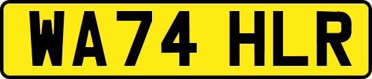 WA74HLR