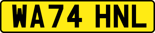 WA74HNL