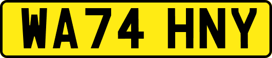 WA74HNY