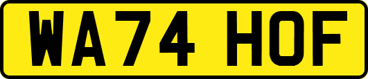WA74HOF
